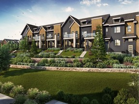 An artist's rendering of the Octave by Brookfield Residential in Livingston.