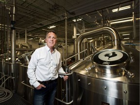 Big Rock Brewery CEO Wayne Arsenault poses for a photo at their location in Toronto on Tuesday, October 3, 2017. THE CANADIAN PRESS/Nathan Denette ORG XMIT: NSD204
Nathan Denette,