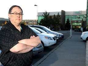 David Hartwick, vice-president with the Northern Hills Community Association at the Vivo recreation centre in Calgary as his big issue is infrastructure or lack of it and that the Rec centre is running at over capacity on Thursday October 5, 2017. Darren Makowichuk/Postmedia

Postmedia Calgary
Darren Makowichuk, DARREN MAKOWICHUK/Postmedia