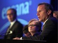 Encana CEO Doug Suttles answers shareholders questions at the annual general meeting in Calgary in May 2015.