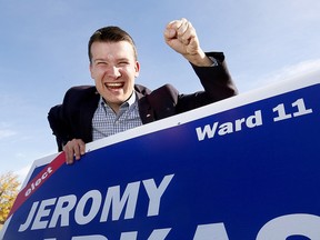 Jeromy Farkas is opting out of city council's pension plan, to the delight of the Canadian Taxpayers Federation.