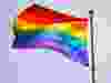 Rainbow pride flag