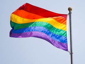 Rainbow pride flag