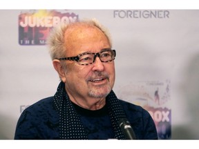 Mick Jones, founding member of the rock band Foreigner, announced a new musical, Jukebox Hero, as part of the band's 40th anniversary celebration on Oct. 11, 2017. Dean Pilling/Postmedia