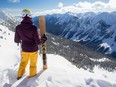 Gorgeous vistas at the top of Kicking Horse. Courtesy, Pebbleshoo.