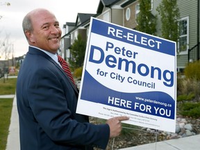 Incumbent Peter Demong has been elected councillor for Ward 14.