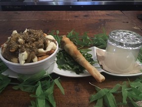 Le Gras Dur, on Jarry St. E. near Papineau Ave., is offering poutine with gravy that includes hemp protein, hemp seeds and hemp oil.