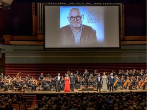 Calgary Opera honoured retiring CEO and general director Bob McPhee with a gala concert.
Alain Dupere