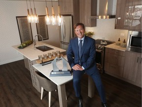 Tim Logel, president and co-founder of Cardel Lifestyles, credits his whole team with having a customer-first attitude leading to the recent Multi-Family Builder of the Year award from BILD Alberta.