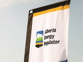 AER (Alberta Energy Regulator) flag. Credit: Alberta Energy Regulator