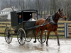 The Amish are a religious group that live in settlements in 22 states and Ontario. The Amish stress humility, family, community and simplicity.