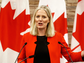 Catherine McKenna, Minister of Environment and Climate Change.