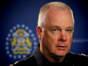 Police chief Roger Chaffin said Calgary leads the nation in vehicle thefts.