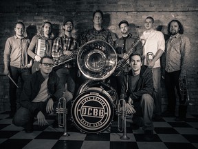 The Dirty Catfish Brass Band are inspired by the music of New Orleans but call Winnipeg home. They play the Palomino on Saturday.