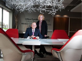 RGO Group chairman Ross Glen, and his daughter, Cathy Orr, the company's president and CEO.