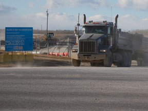 The provincially-owned sand and gravel pit in the city's northwest on Monday, November 27, 2017. Al Charest/Postmedia