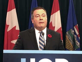 Alberta's United Conservative Party Leader Jason Kenney.