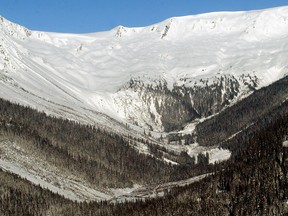 The vast snowfields over the Jumbo Valley, the area of the proposed Jumbo ski resort in B.C.