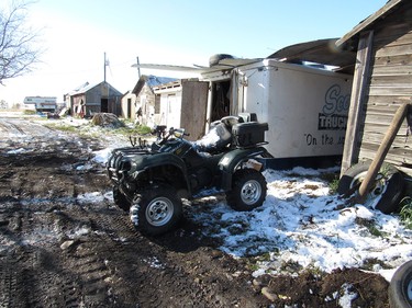 An ATV that was seized by the Calgary Police Service Centralized Break and Enter Teams during an operation that resulted in 108 charges being laid, 39 outstanding warrants executed and approximately $1.33 million worth of stolen property recovered. SUPPLIED PHOTO