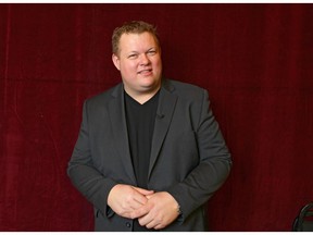 Calgary Philharmonic Orchestra Maestro Rune Bergmann poses before a practice session in Calgary, Alta on Friday October 21, 2016.