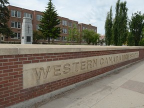 Western Canada High School on 17th Avenue S.W.