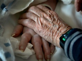 hands
elder care
senior
hospital