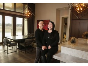 Jade Frost and Bryan So are looking forward to their new bungalow by Albi Luxury by Brookfield Residential in the community of Artesia at Heritage Pointe.