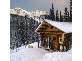 Boulder Hut in Kimberley, B.C.