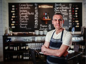 Owner/chef Giuseppe de Gennaio was photographed in Cotto on Kensington.