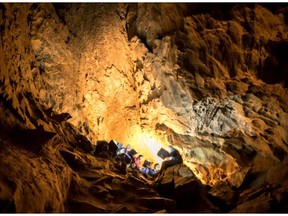 Canmore Cave Tours' Spirit in the Mountain offers a unique Christmas concert in an underground cave.