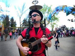 Dan the One Man Band performs at Calaway Park this summer. He plays Studio Bell next week.