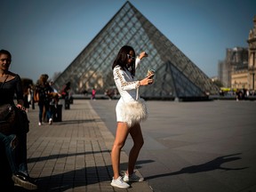 Paris's Louvre Museum was the most Instagrammed museum worldwide.