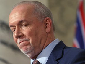 B.C. Premier John Horgan