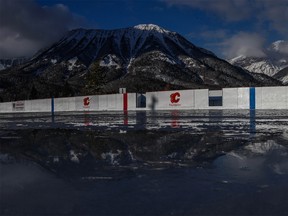 The Fernie outdoor skating rink donated by the Calgary Flames Foundation is set to open. Photo by Ryan Schultz