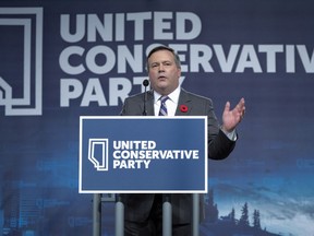 UCP leader Jason Kenney.