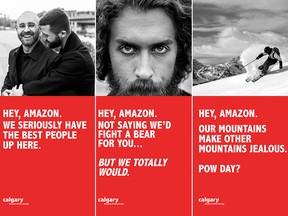 A few of the promotional items included in Calgary's pitch for Amazon's second headquarters.
