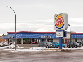 The Burger King location was open for business as usual on Wednesday, Jan.17, 2018, in Lethbridge, Alberta. Alberta Health Services had issued a health order to the Burger King franchise on January 10, 2018, because inspectors found foreign workers were sleeping in the basement of the restaurant. THE CANADIAN PRESS/David Rossiter ORG XMIT: LETHX103
