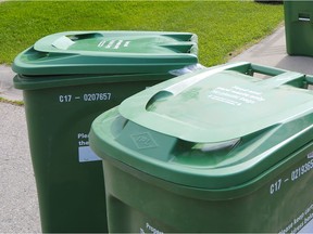 Green bin pickup could be trimmed back to once every three weeks during winter, says reader.