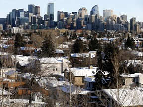 Calgary assessed home values rose two percent according to the City's 2018 assessment report following two consecutive years of market value declines blamed on the slumping economy on Thursday January 4, 2018. Darren Makowichuk/Postmedia