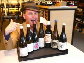 Brad Royale at Metrovino, which carries Kitten Swish wines.