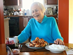 Ester Hindbo and her Aebleskiver.