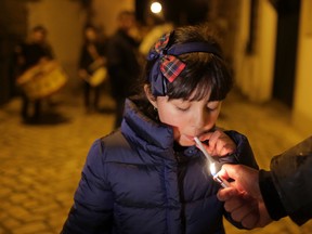 A village in Portugal might want to rethink a tradition that requires children to smoke, after a study found just one cigarette can get you hooked.