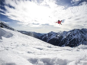 Logan Pehota at Grandvalira, Spain. 
(©skierscup.com / JEREMY BERNARD)