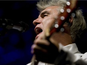 Singer-songwriter and former Talking Heads leader David Byrne is returning to Calgary.