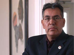 Adam North Peigan, president of the Sixties Scoop Indigenous Society of Alberta.
