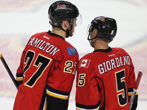 Calgary Flames Dougie Hamilton and Mark Giordano would have been a good pairing on the Olympic roster.