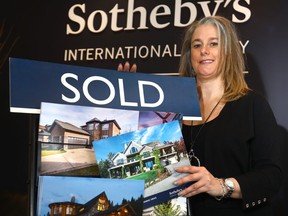 Mary Ann Mears, Managing Broker Sotheby's International Realty as Calgary's luxury home market continued its tentative rebound in 2017, on Tuesday January 9, 2018. Darren Makowichuk/Postmedia