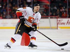 The Calgary Flames strut their stuff at SuperSkills, which goes Sunday at the Dome.