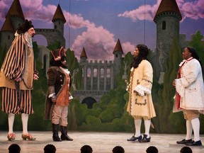 The National Arts Centre production of Twelfth Night. It opens in Calgary on Friday.