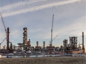 The $9.4-billion Sturgeon Refinery located north of Edmonton, is the first refinery to be built in the province in more than 30 years, processing bitumen into higher-value diesel and other products.